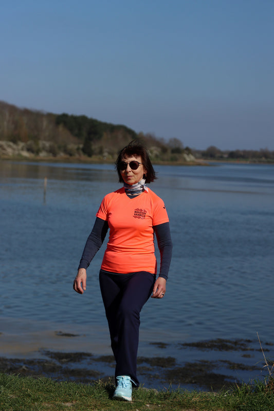 TEE-SHIRT CORAIL FEMME🧡